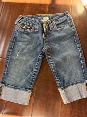 True Religion skinny jorts
